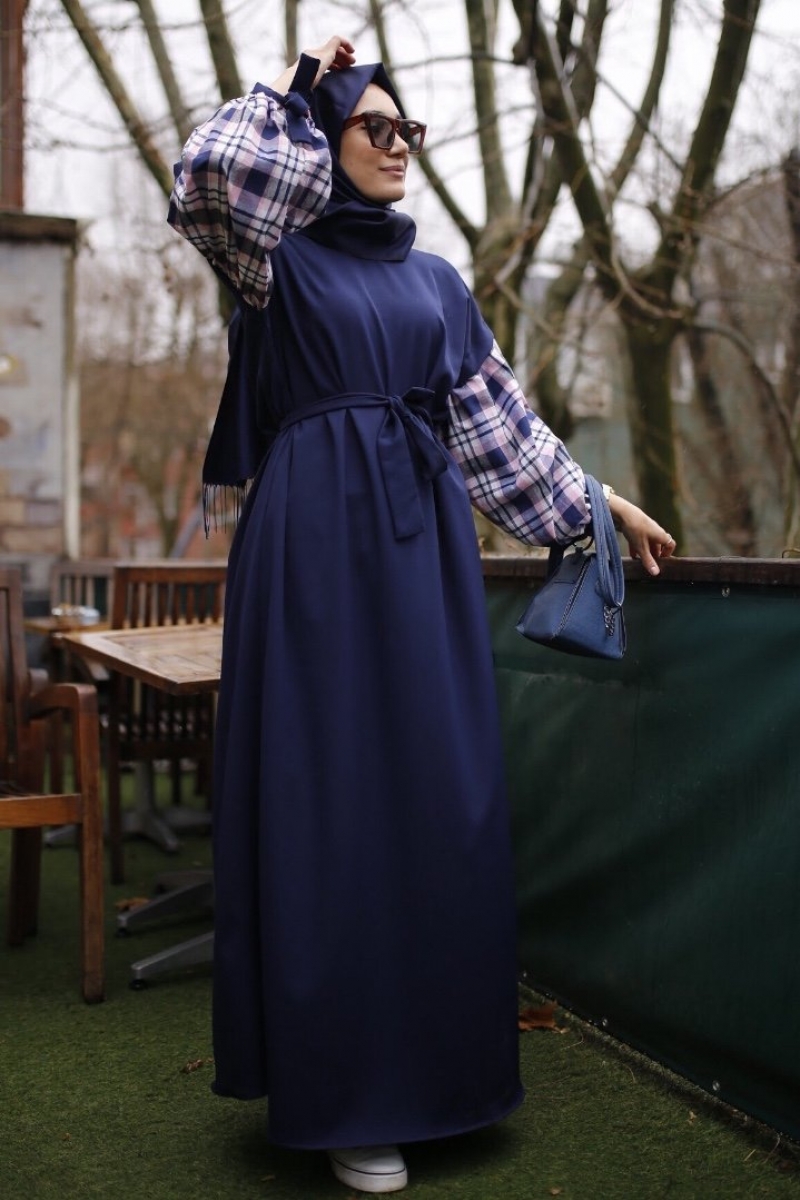 Truemach Mavi Elbise