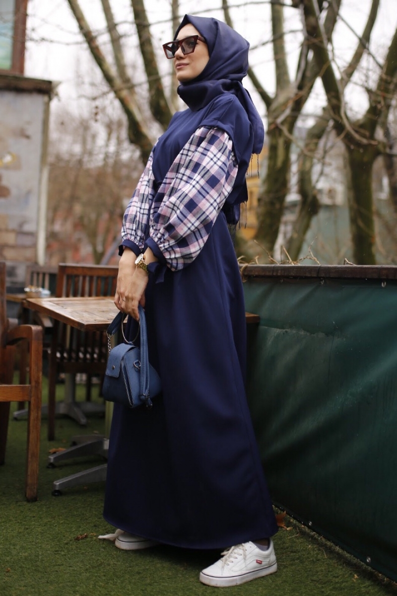 Truemach Mavi Elbise