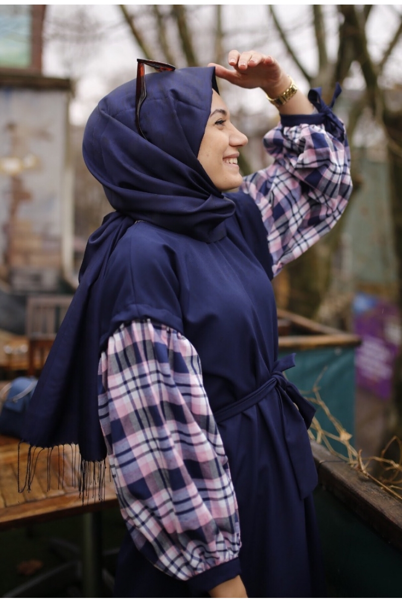 Truemach Mavi Elbise