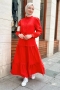 Umay Kırmızı Elbise