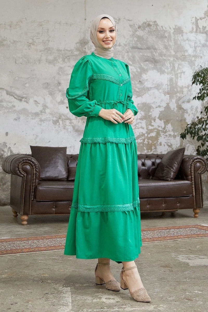 Umay Zümrüt Elbise