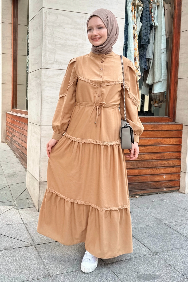 Umay Camel Elbise