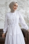 Umay Beyaz Elbise