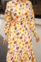Usra Turuncu Elbise