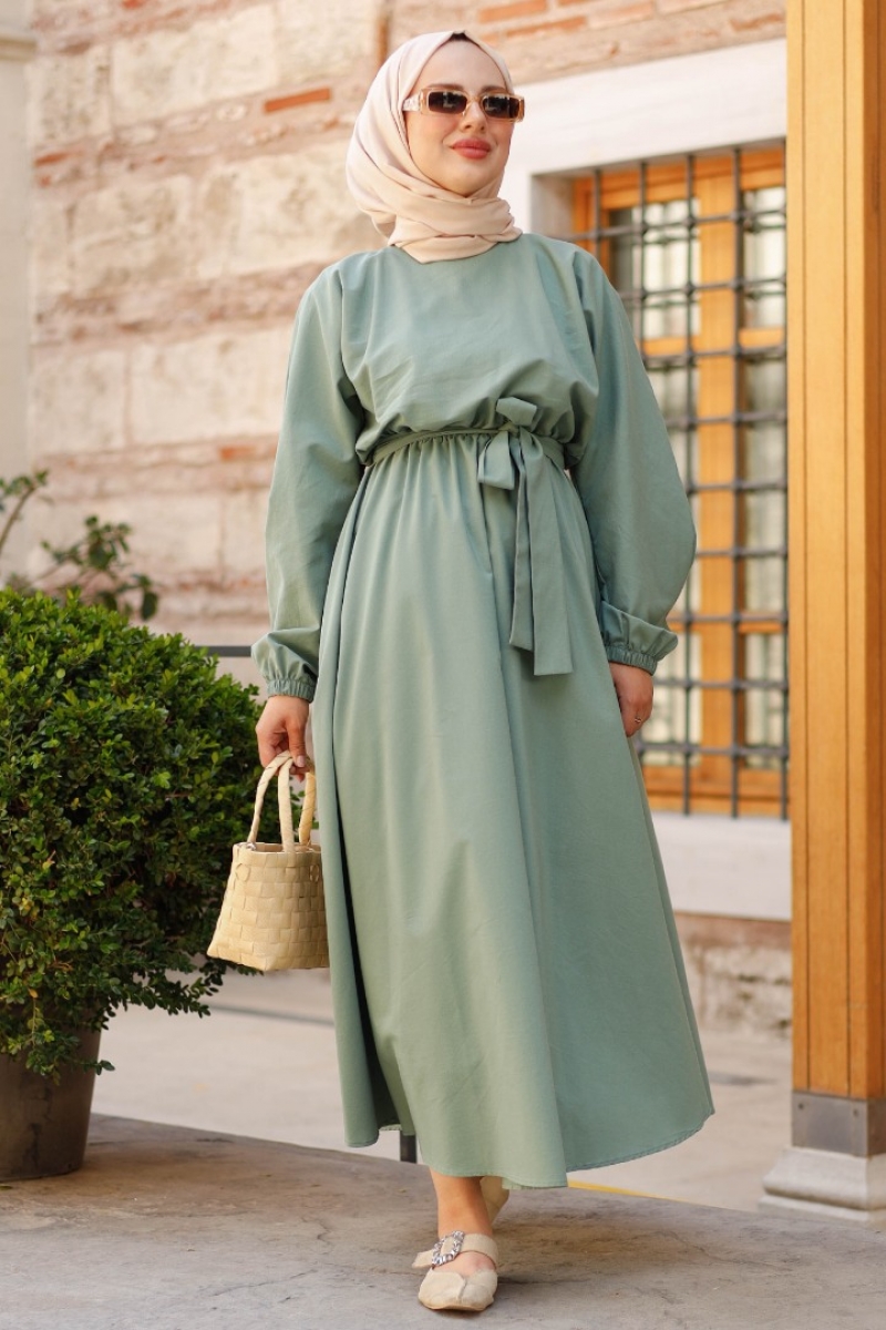 Valante Mint Yeşili Elbise