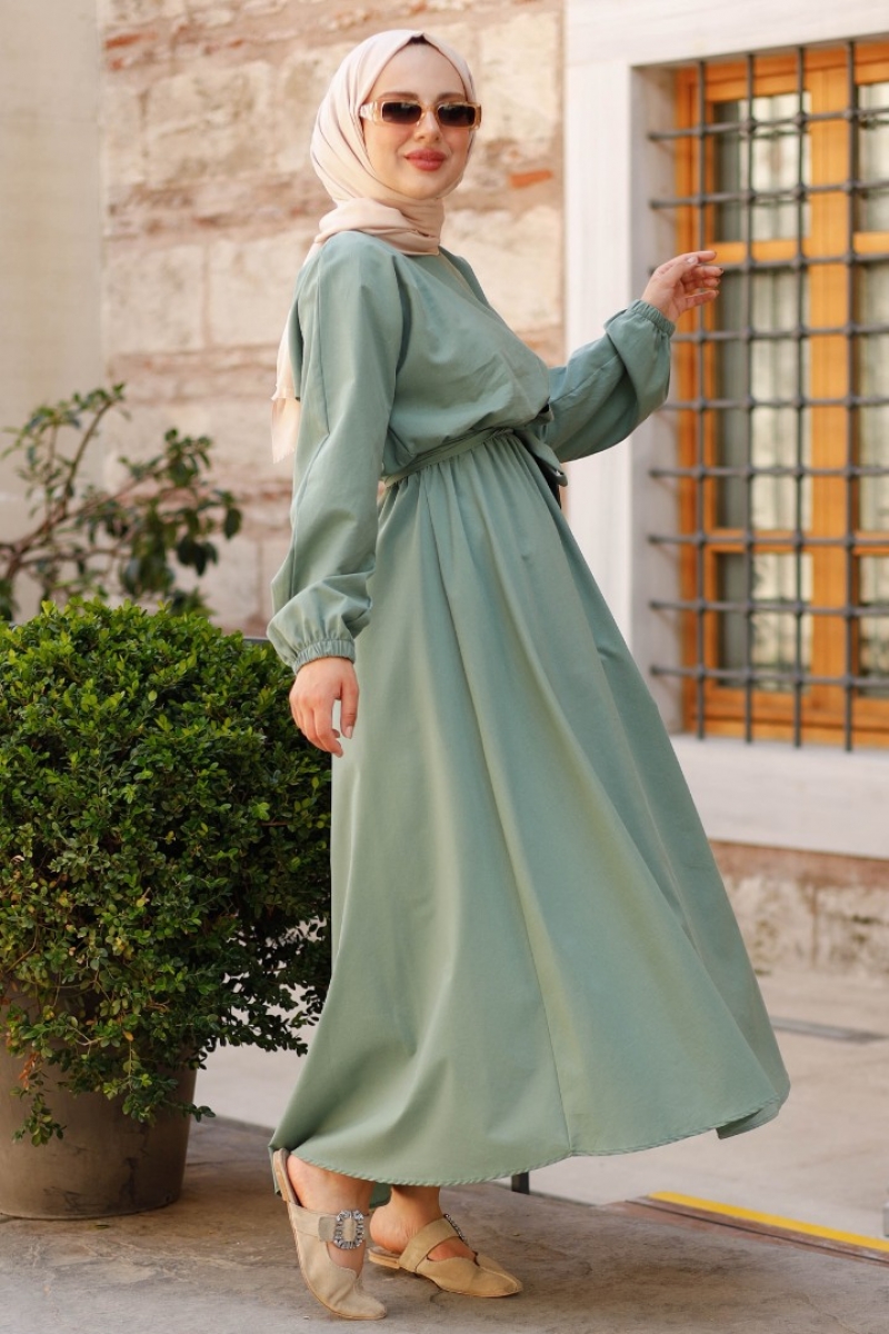 Valante Mint Yeşili Elbise