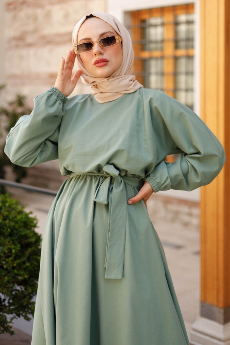 Valante Mint Yeşili Elbise