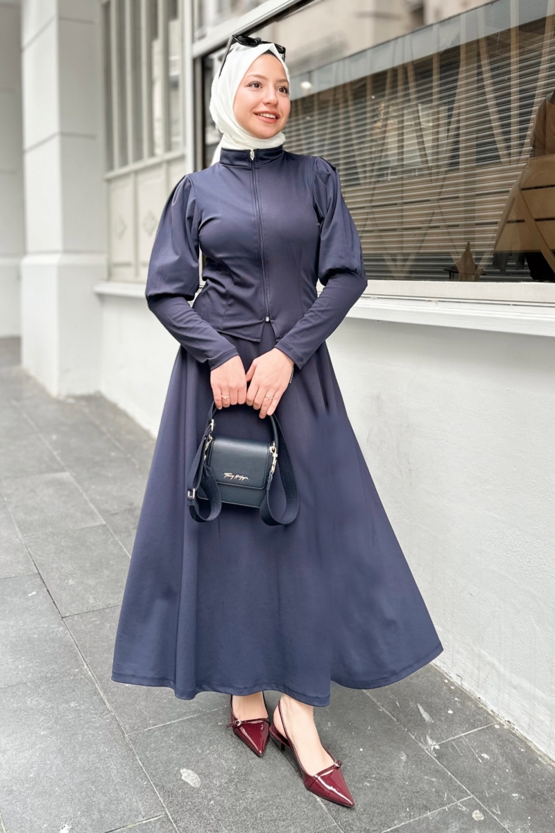 Valeria Lacivert Scuba Takım