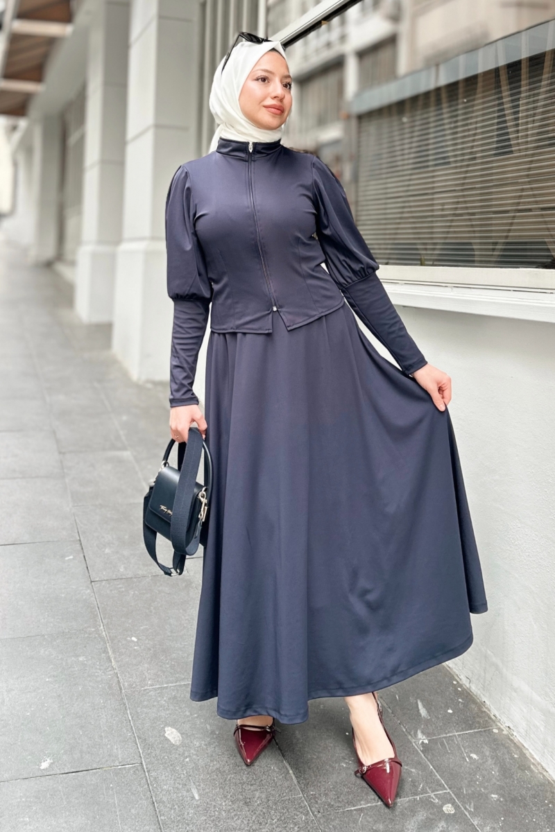 Valeria Lacivert Scuba Takım