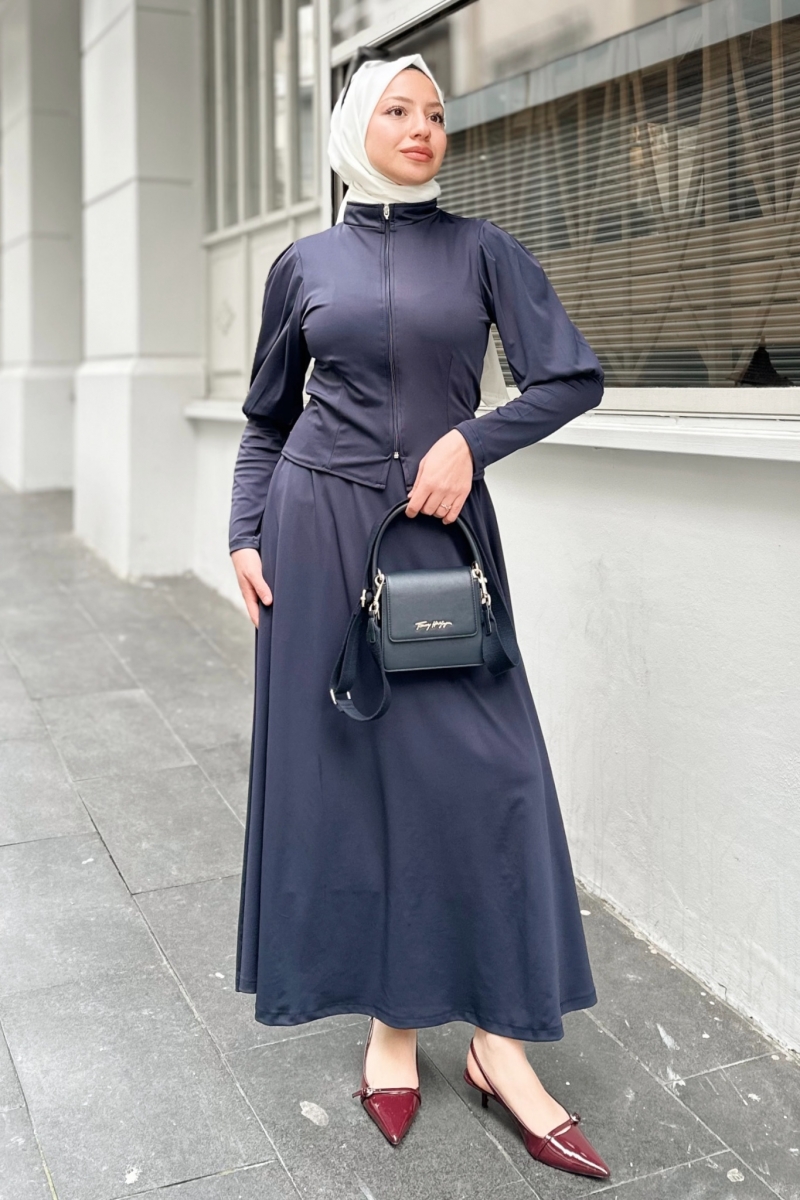 Valeria Lacivert Scuba Takım