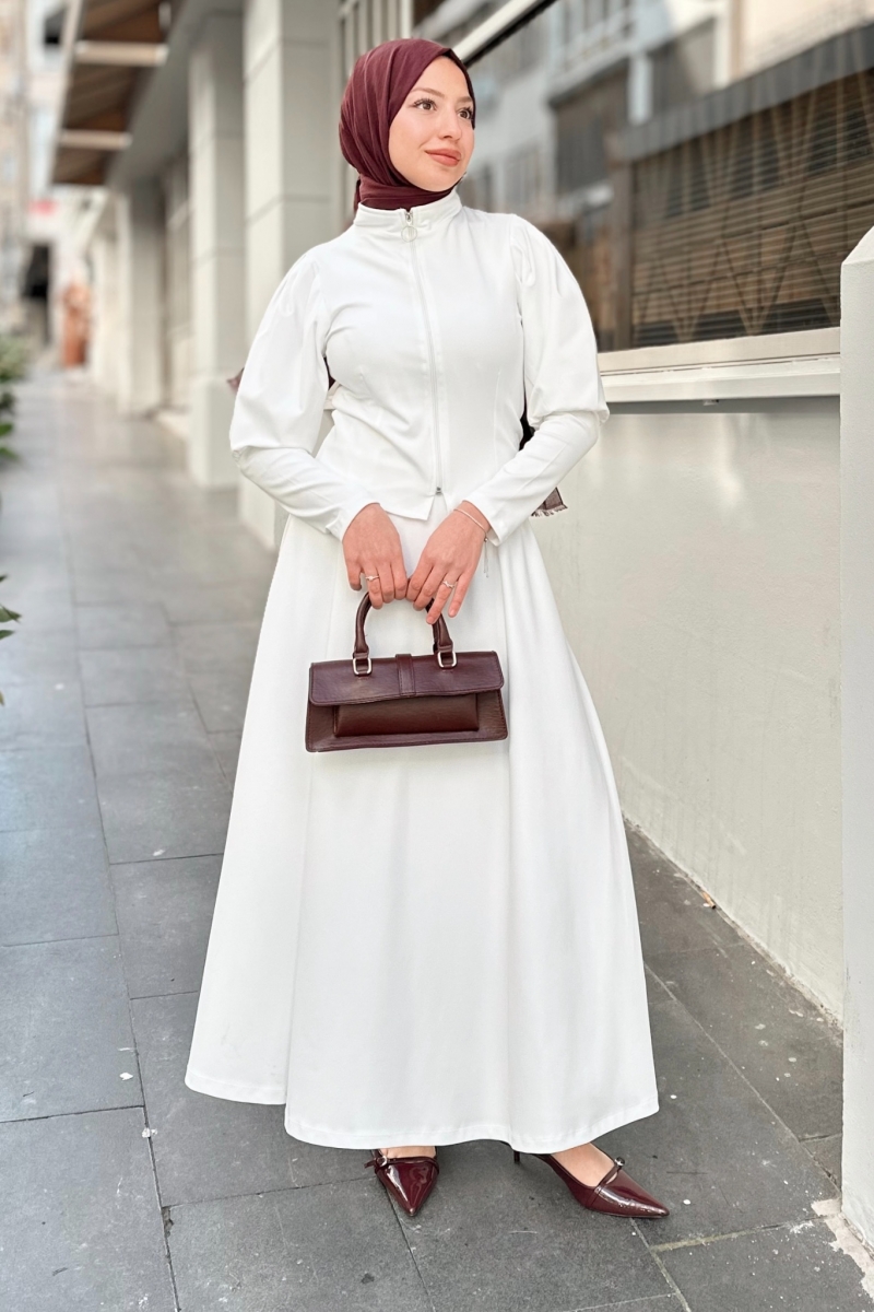 Valeria Beyaz Scuba Takım