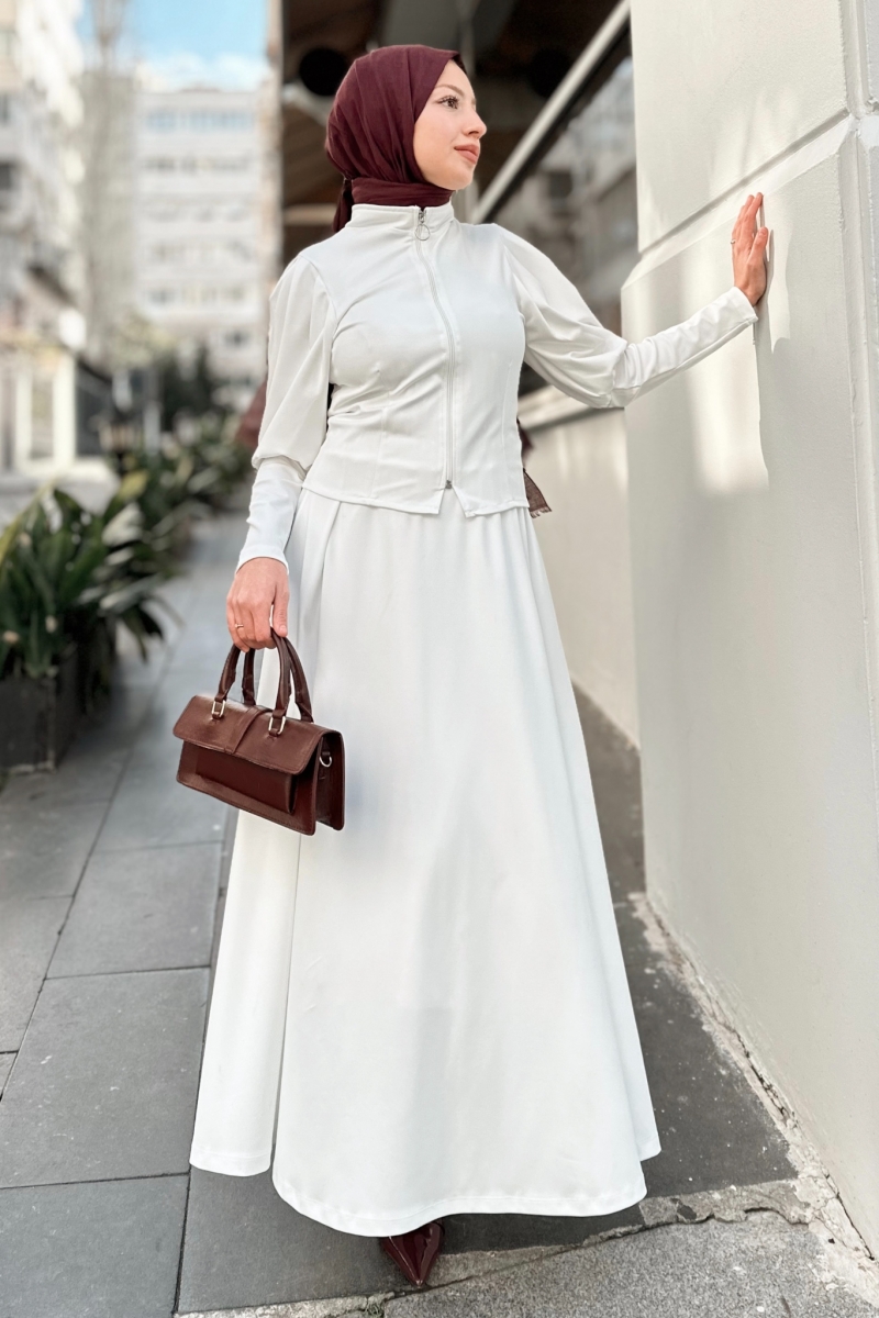 Valeria Beyaz Scuba Takım