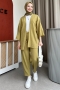 Vania Yağ Yeşili Kimono Takım