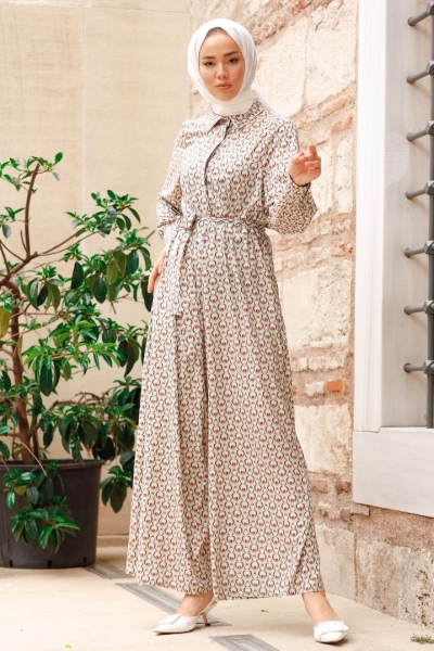 Varya Mint Yeşili Tulum