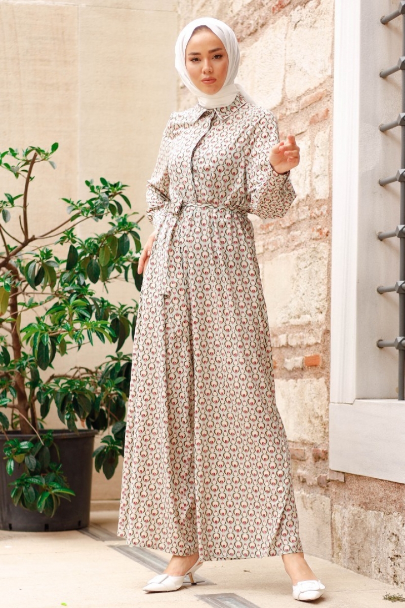 Varya Mint Yeşili Tulum