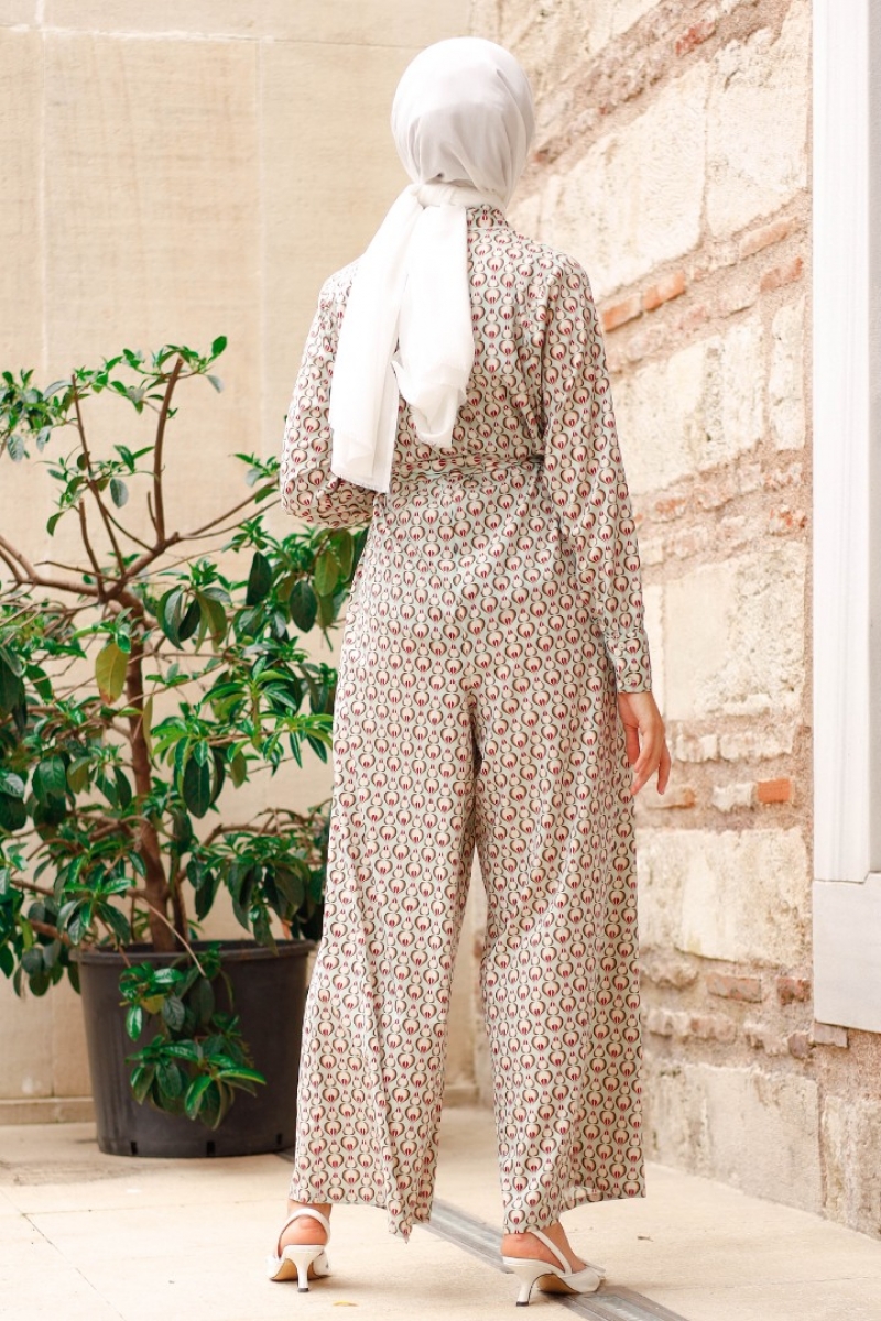 Varya Mint Yeşili Tulum