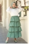 Vayne Mint Yeşili Etek