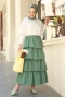 Vayne Mint Yeşili Etek