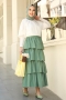 Vayne Mint Yeşili Etek