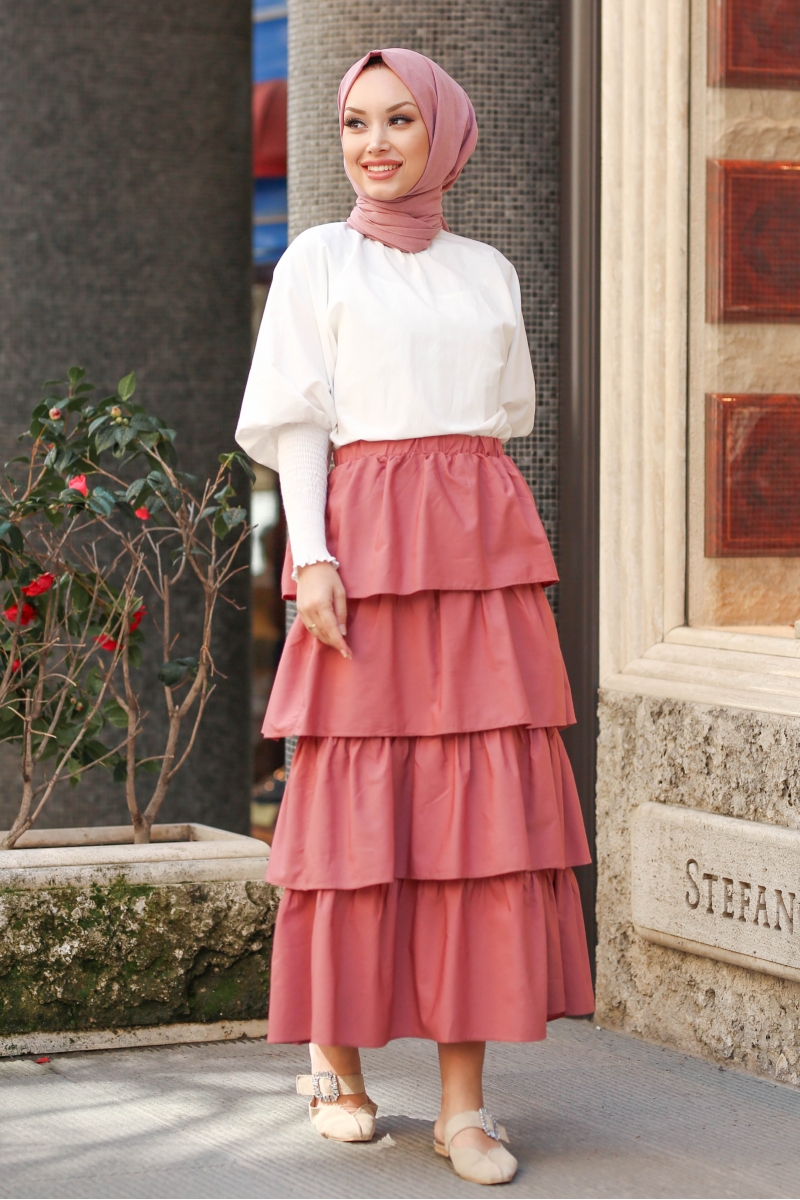 Vayne Gül Kurusu Etek