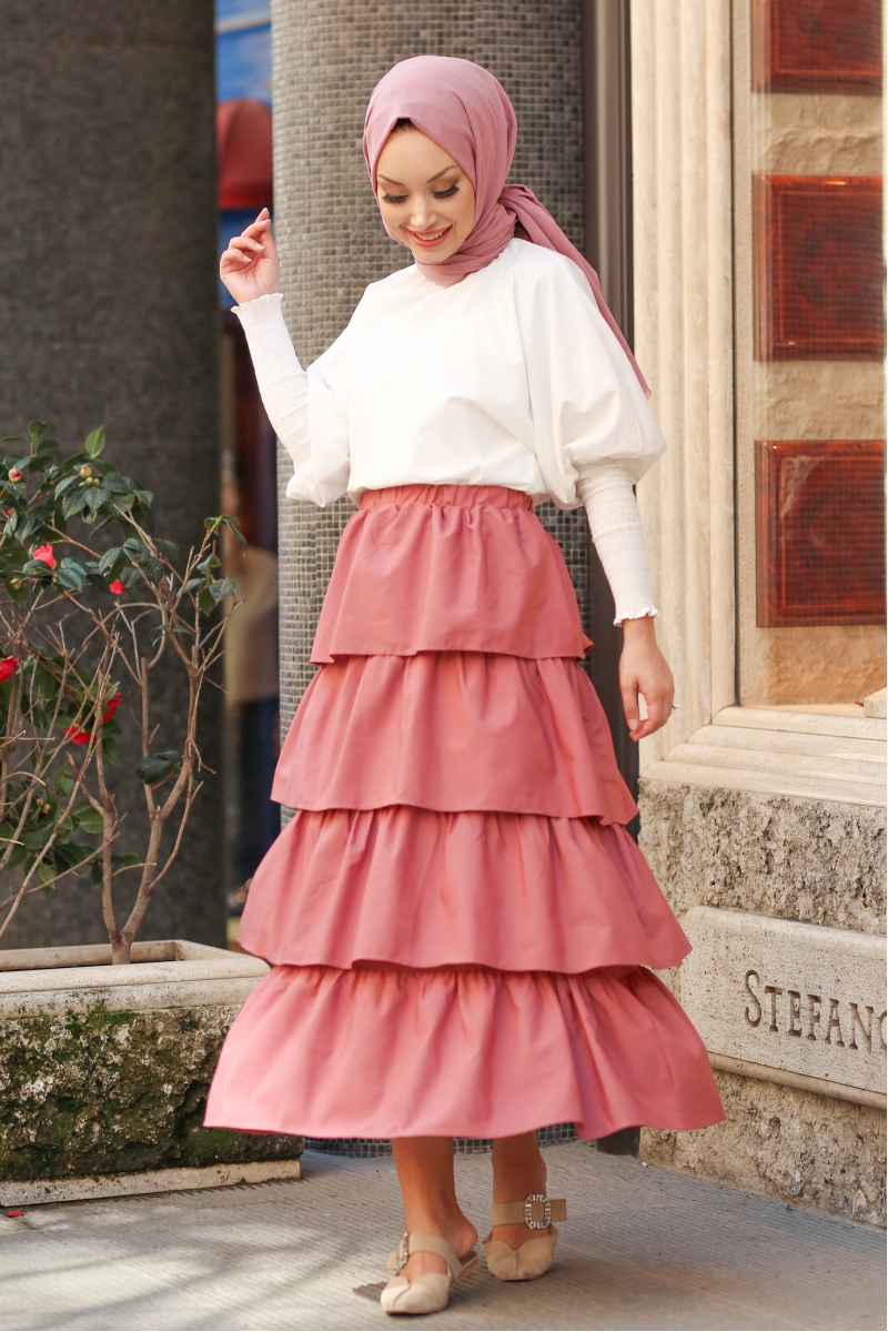 Vayne Gül Kurusu Etek