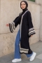 Vena Siyah Kimono