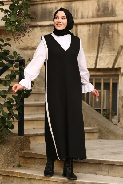 Vento Siyah Süveter Jile