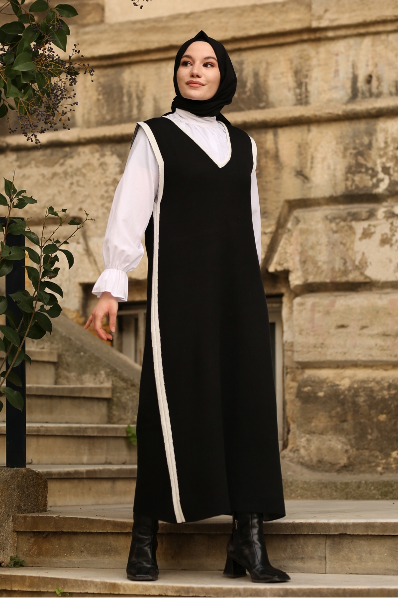 Vento Siyah Süveter Jile