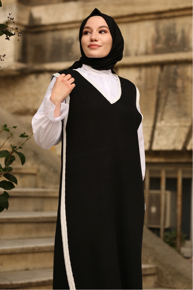 Vento Siyah Süveter Jile