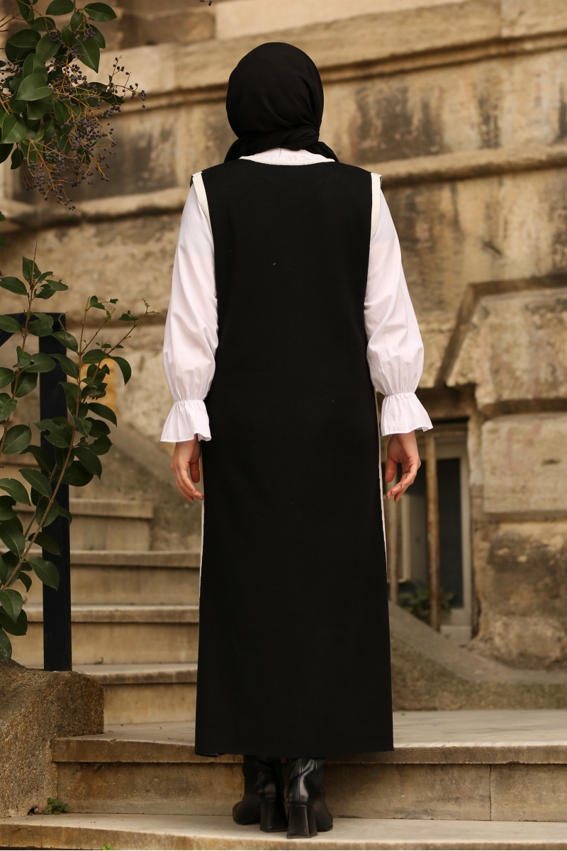 Vento Siyah Süveter Jile