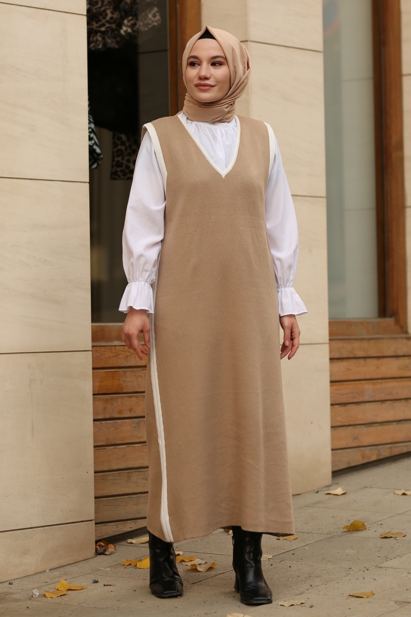 Vento Bej Süveter Jile