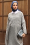 Verna Gri Triko Tunik