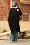 Verna Siyah Triko Tunik