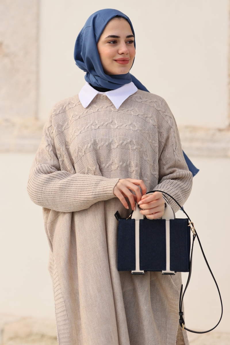 Verna Ekru Triko Tunik