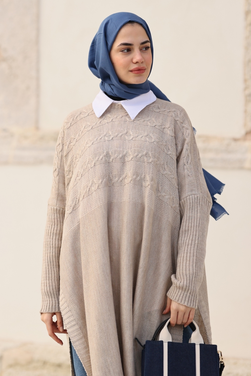 Verna Ekru Triko Tunik