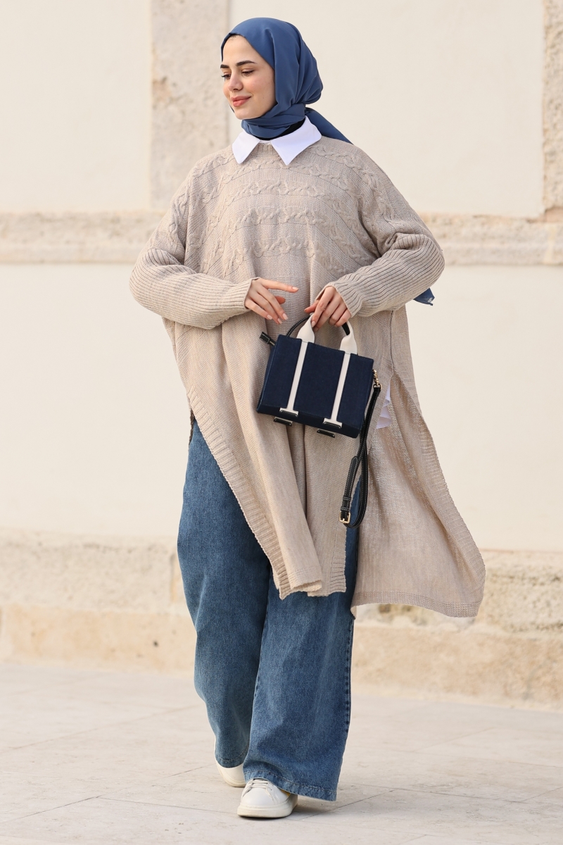 Verna Ekru Triko Tunik