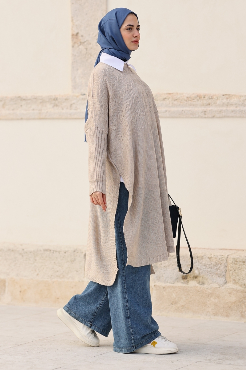 Verna Ekru Triko Tunik