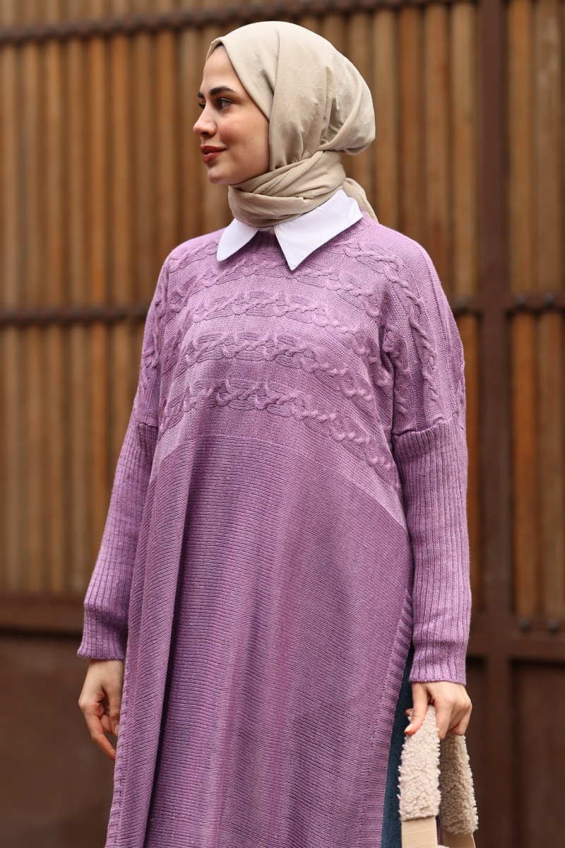 Verna Lila Triko Tunik