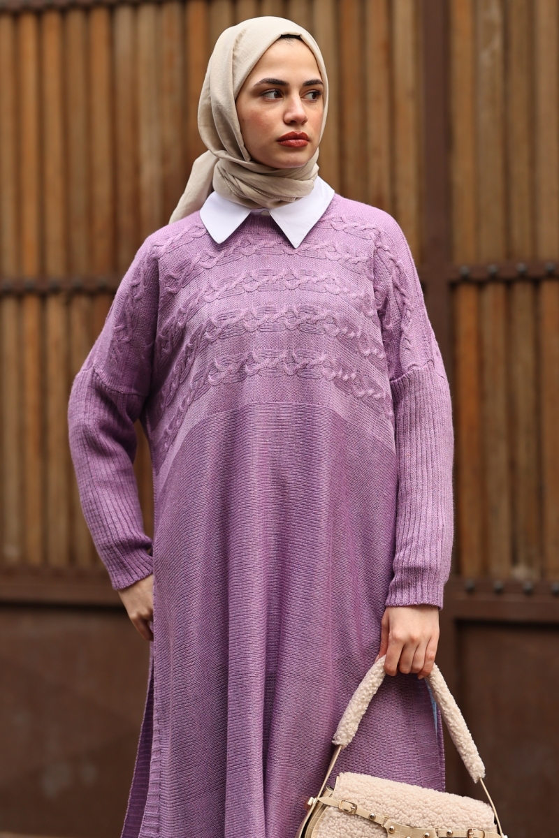 Verna Lila Triko Tunik