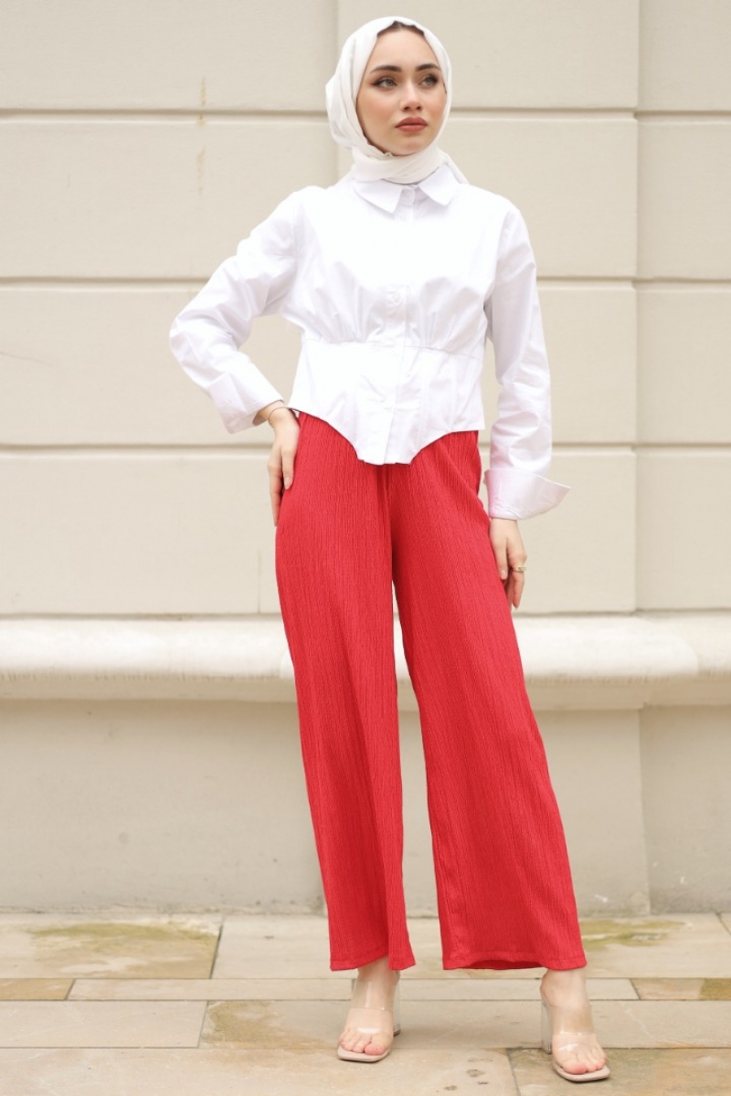 Viena Kırmızı Pantolon