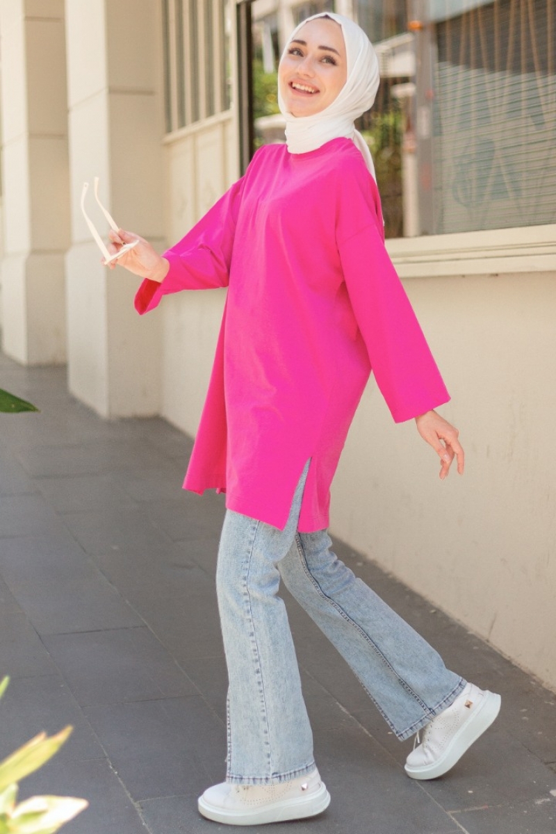 Vines Pembe Tunik