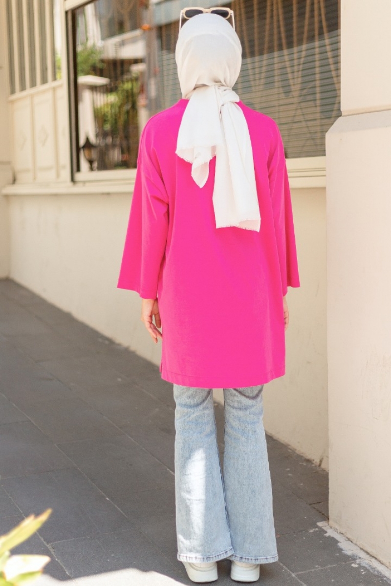 Vines Pembe Tunik