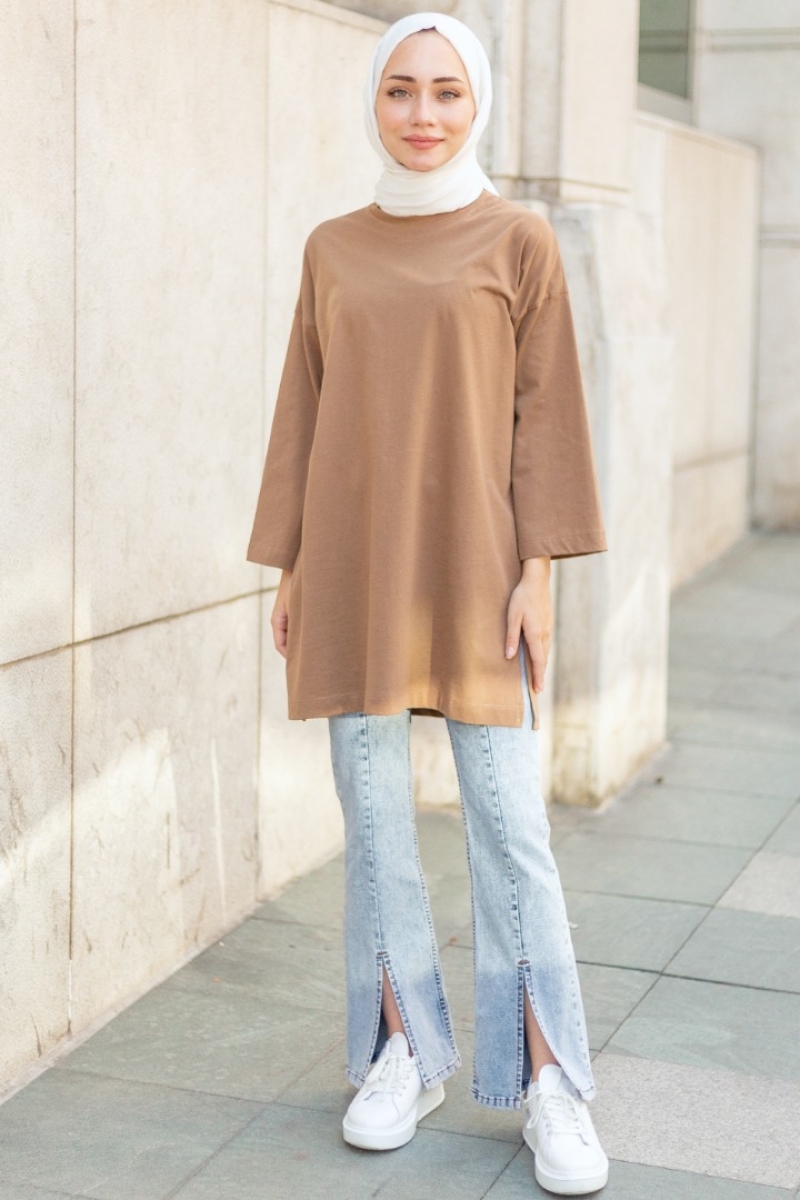 Vines Kahverengi Tunik