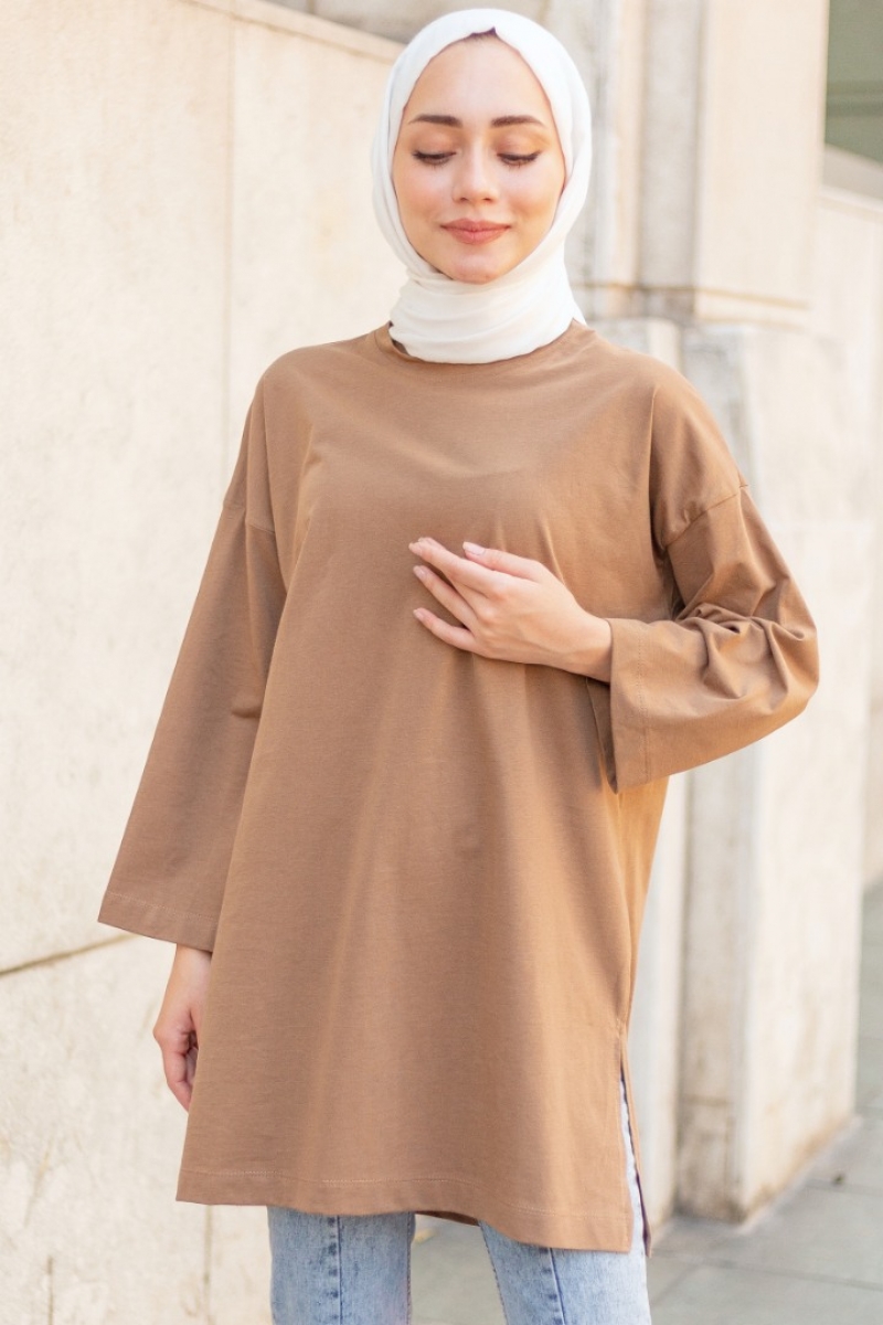 Vines Kahverengi Tunik