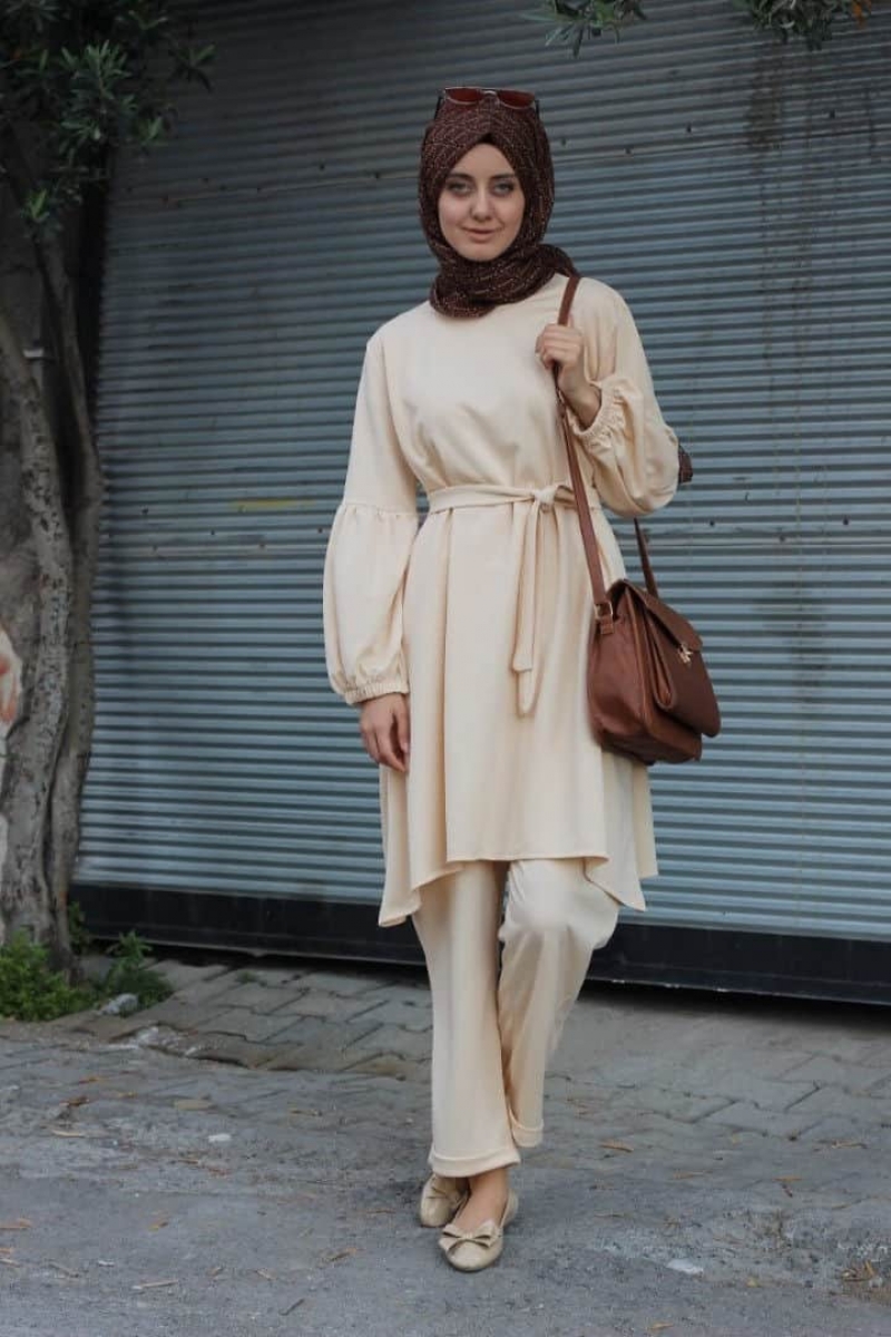 Violet Krem İkili Takım