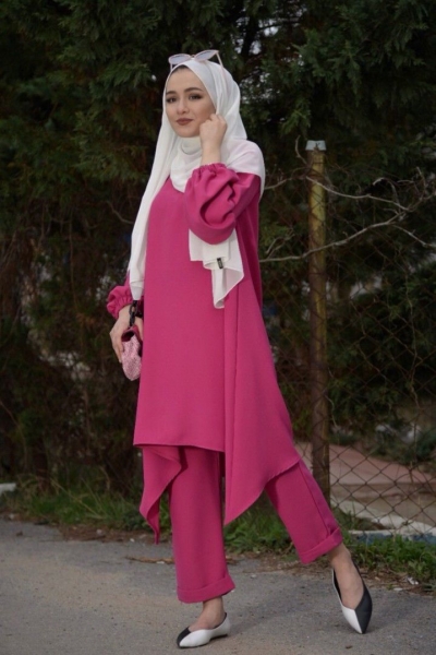 Violet Pembe İkili Takım