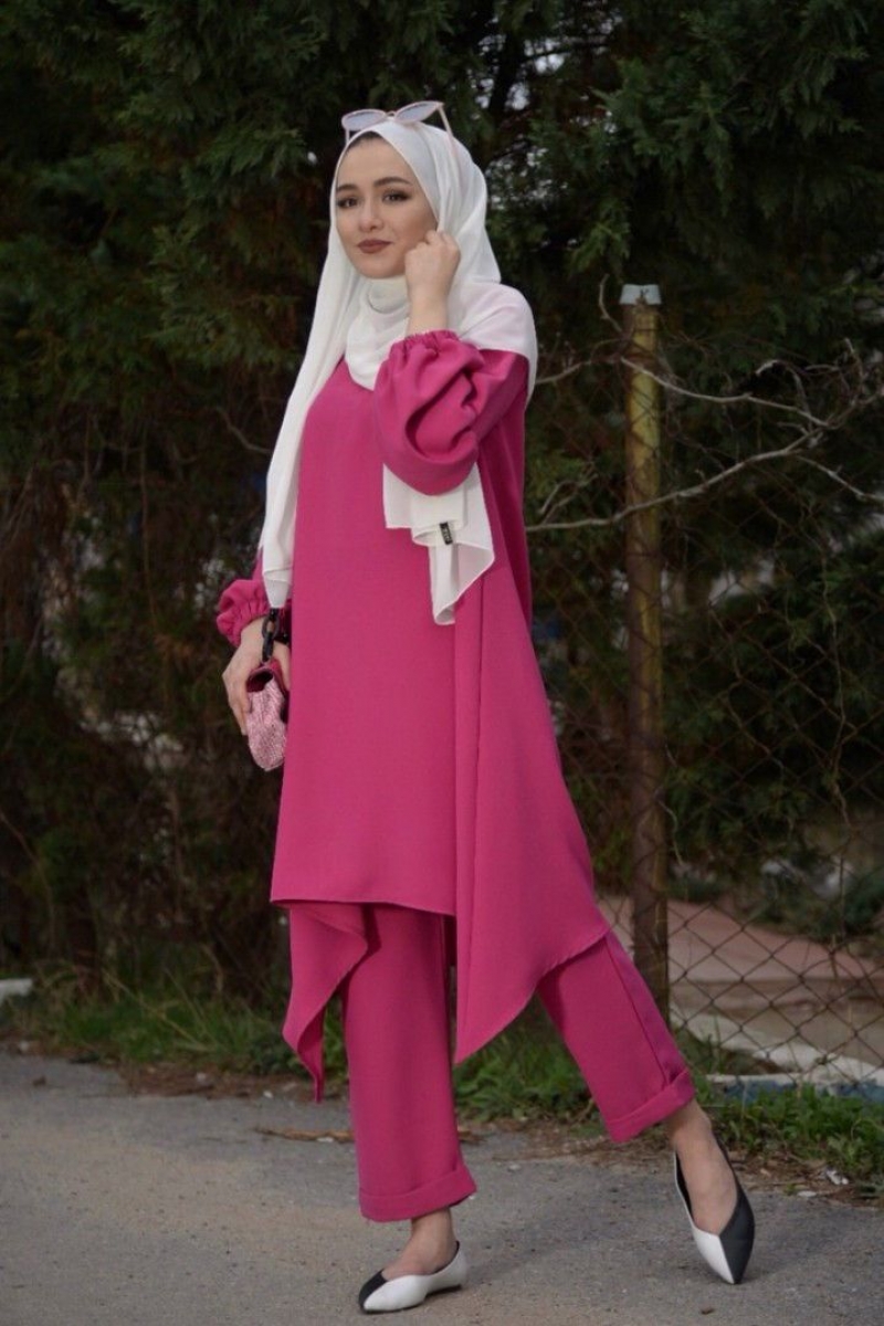 Violet Pembe İkili Takım