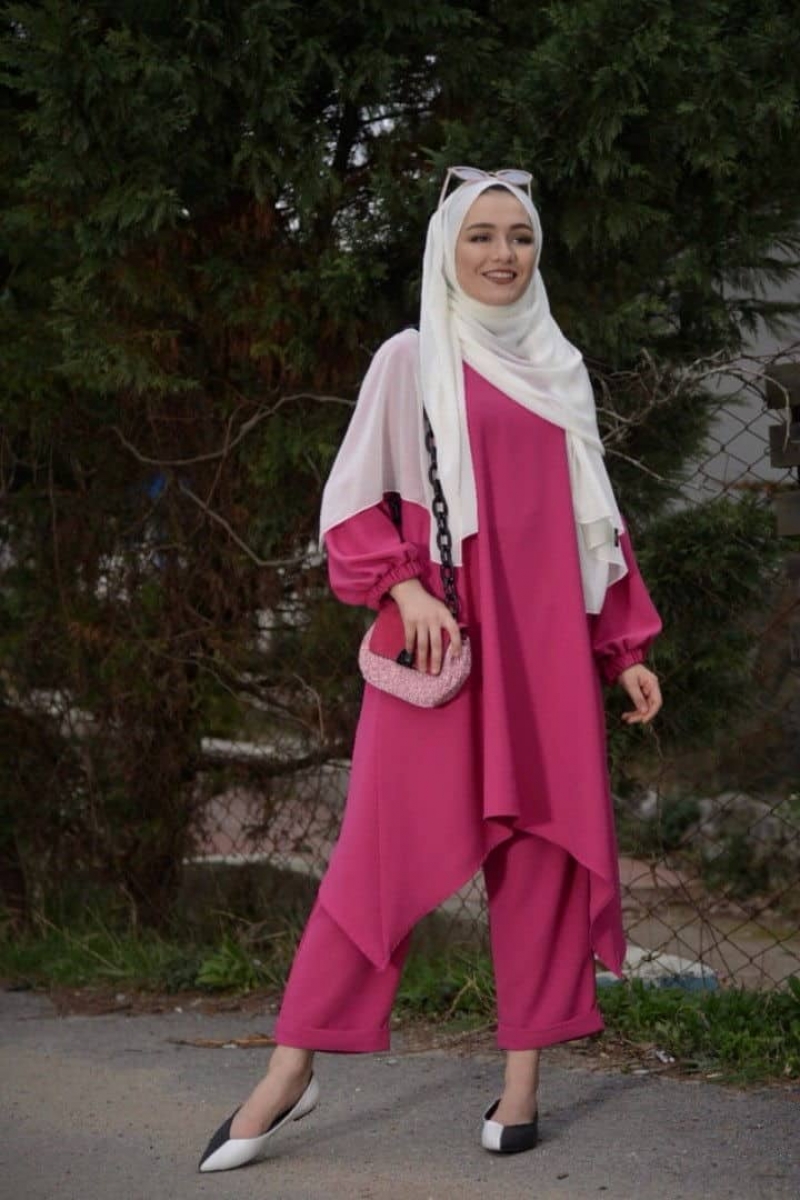 Violet Pembe İkili Takım