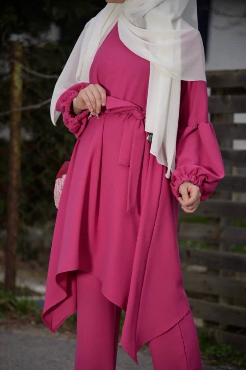 Violet Pembe İkili Takım