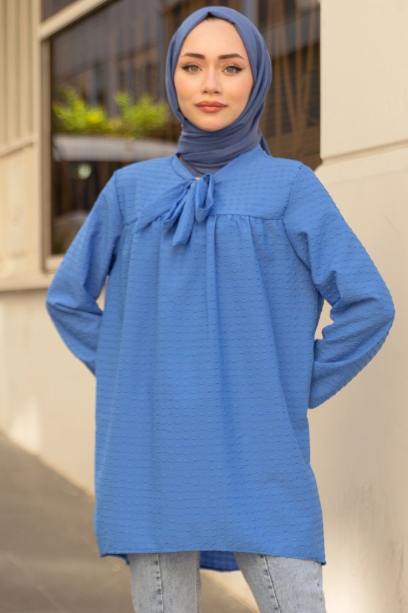 Viona İndigo Tunik